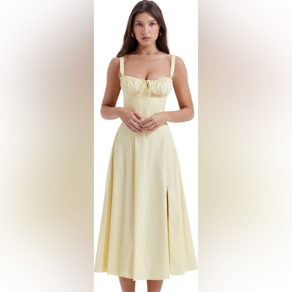 HOUSE OF CB CARMEN BUSTIER DRESS - NWT - sold out on website